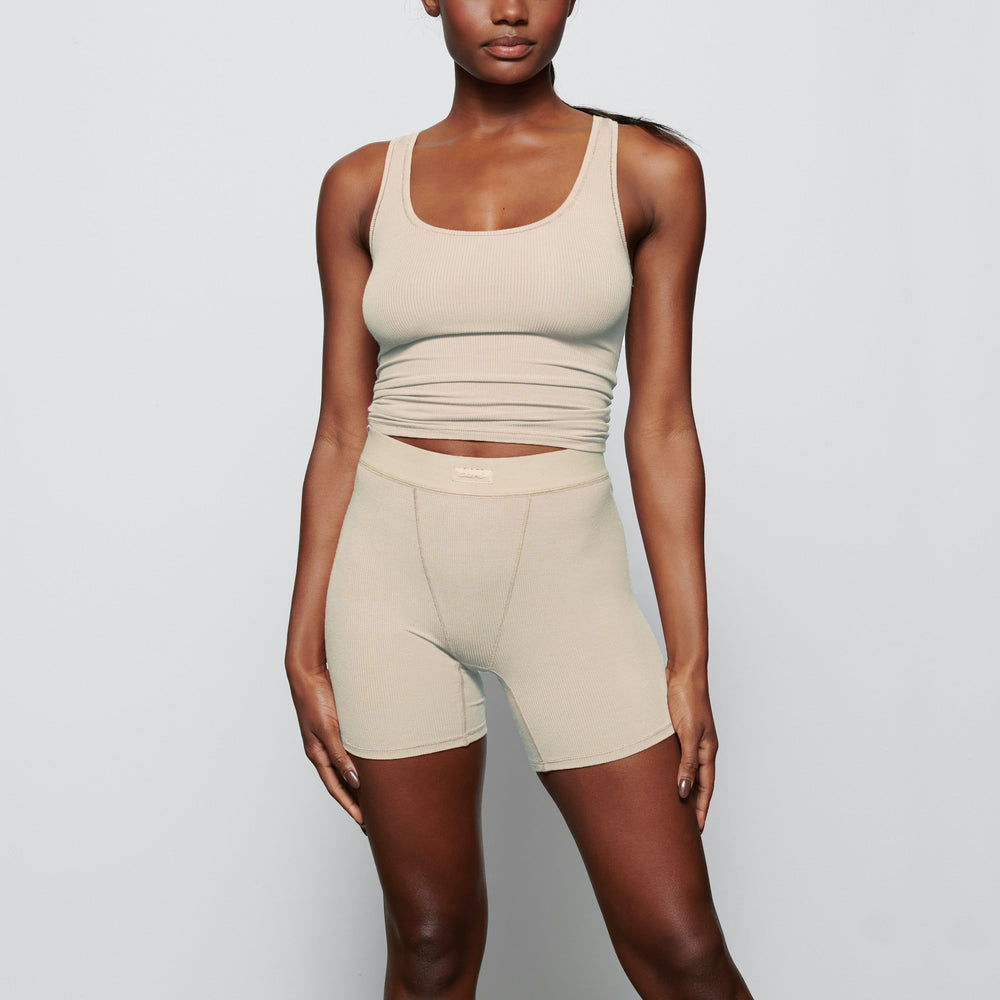 Skims SOFT LOUNGE Tank Béžové | YXEK-45913