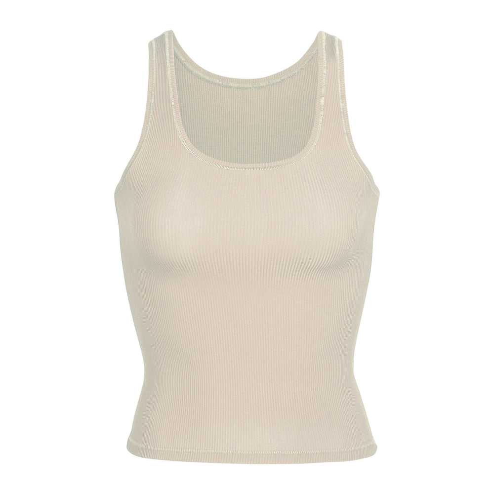 Skims SOFT LOUNGE Tank Béžové | YXEK-45913