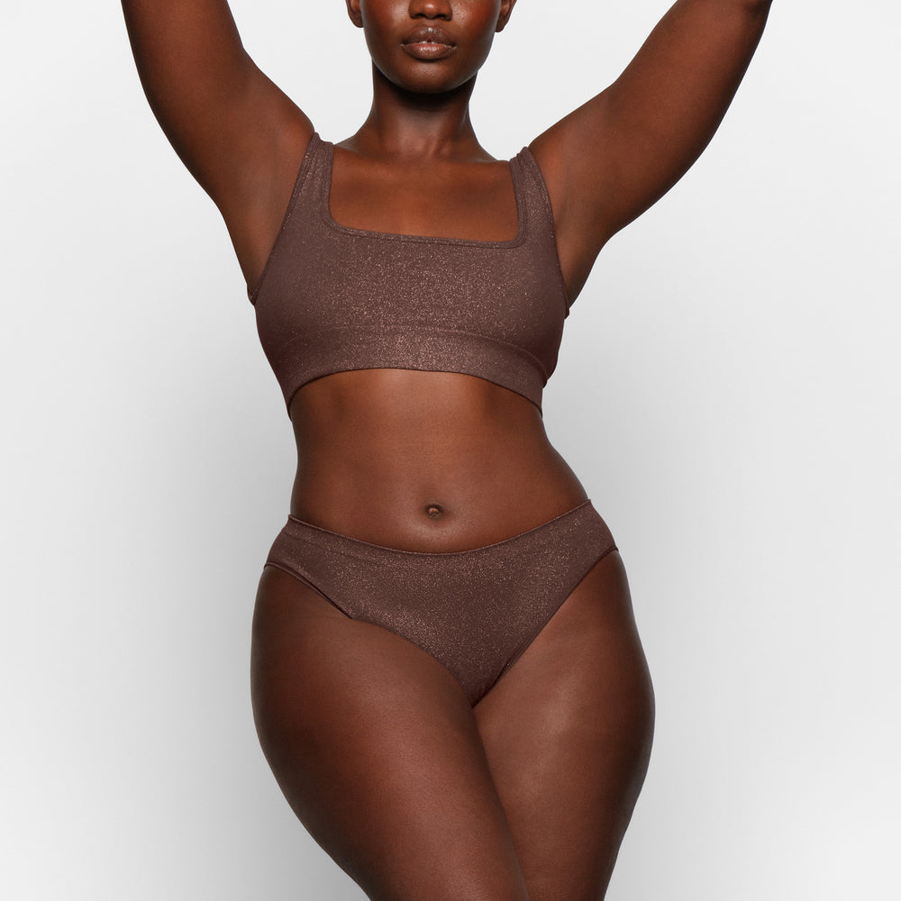 Skims SOFT SMOOTHING SHINE Bikini Čokoláda | EGBN-96743