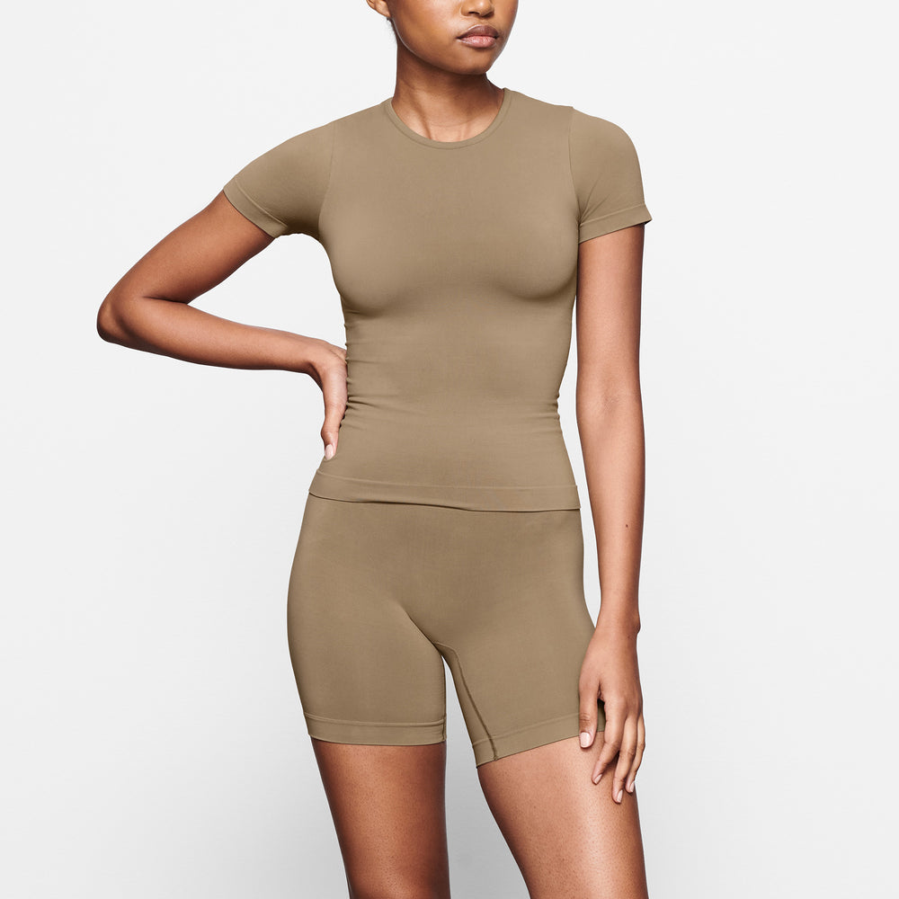 Skims SOFT SMOOTHING T-shirt Marhule | NPHK-81279