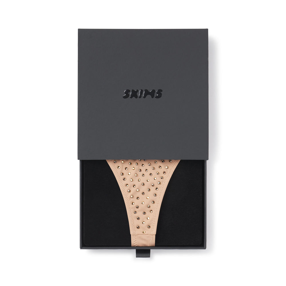 Skims SPARKLE JERSEY MINI Thong Marhule | DPAS-37942