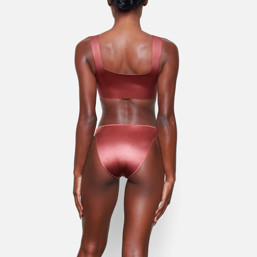 Skims STRETCH SATIN Bikini Ruzove | ARPS-91068