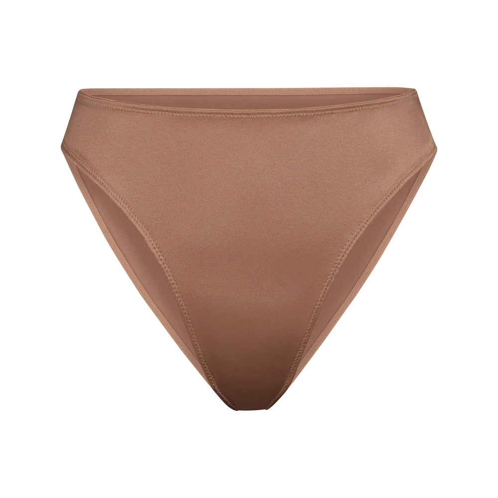 Skims STRETCH SATIN Bikini Ruzove | PMBV-70538