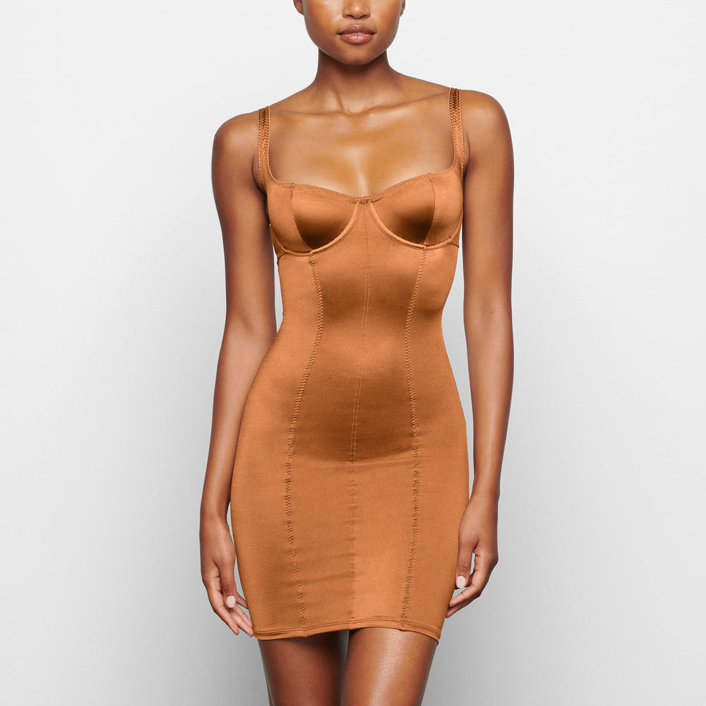 Skims STRETCH SATIN Dress Marhule | JTUS-14652
