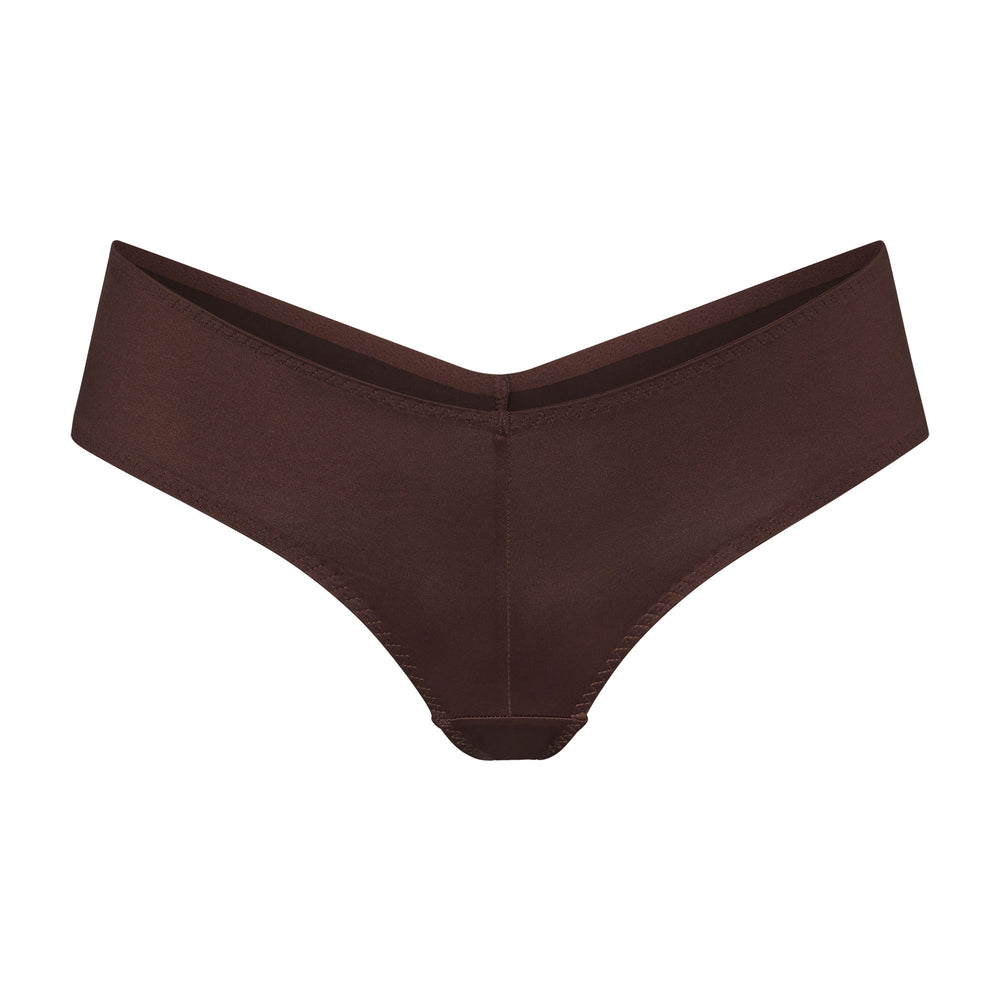 Skims STRETCH SATIN Hipster Čokoláda | QOMA-39285