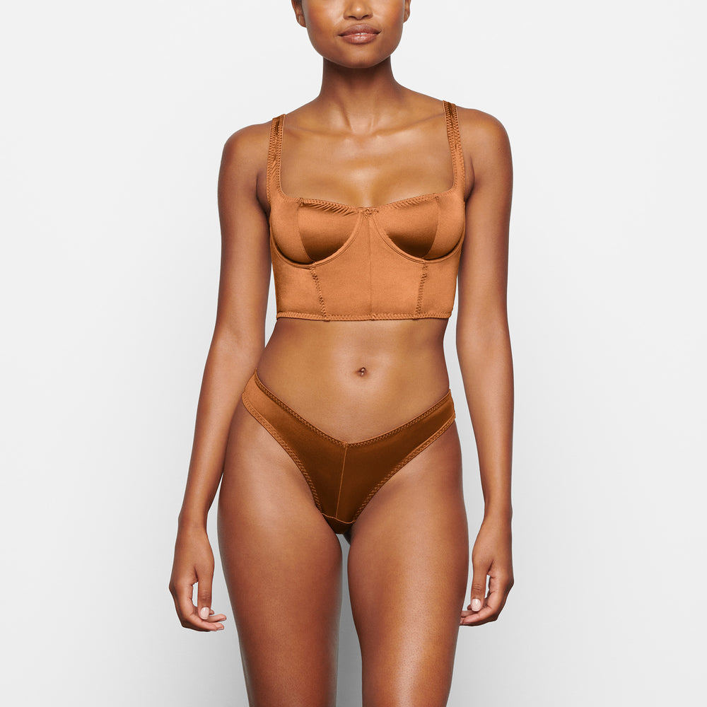 Skims STRETCH SATIN Korzet Marhule | SIDX-08659