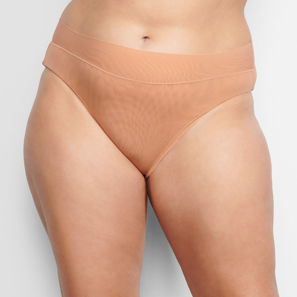 Skims SUMMER MESH Brief Béžové | CHDN-41739