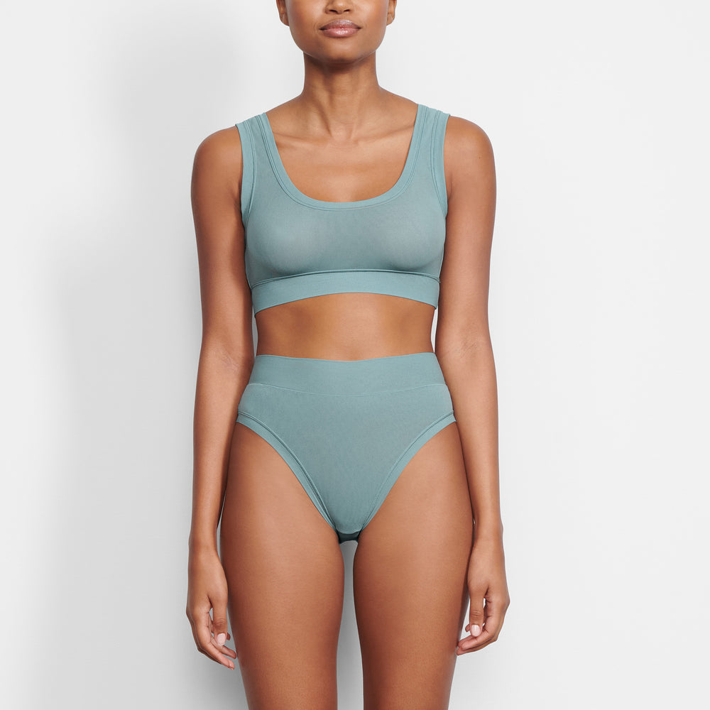 Skims SUMMER MESH SCOOP Bralette Modre | VTPB-58143