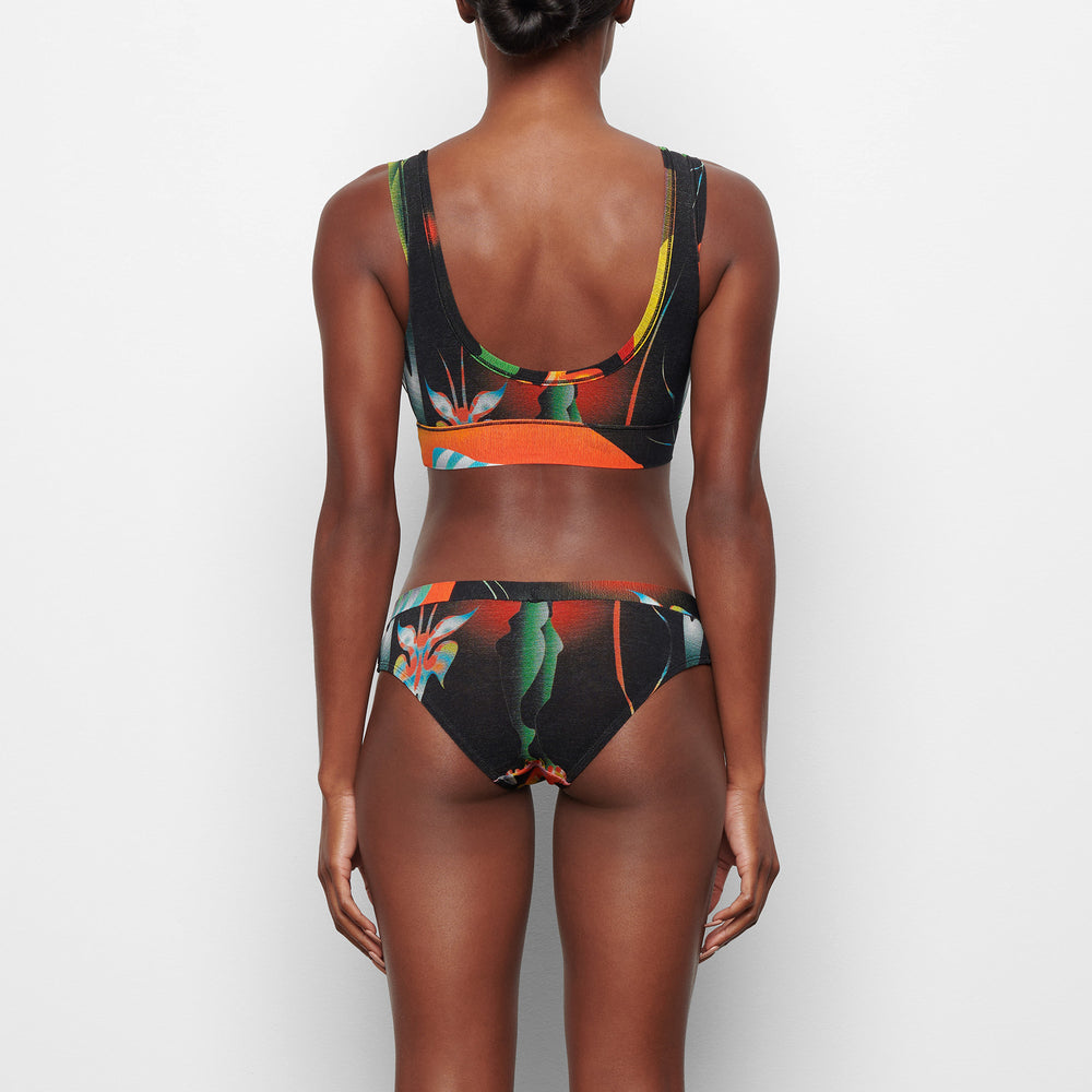 Skims SUMMER MESH SCOOP Bralette Obsidian | NYJK-18423