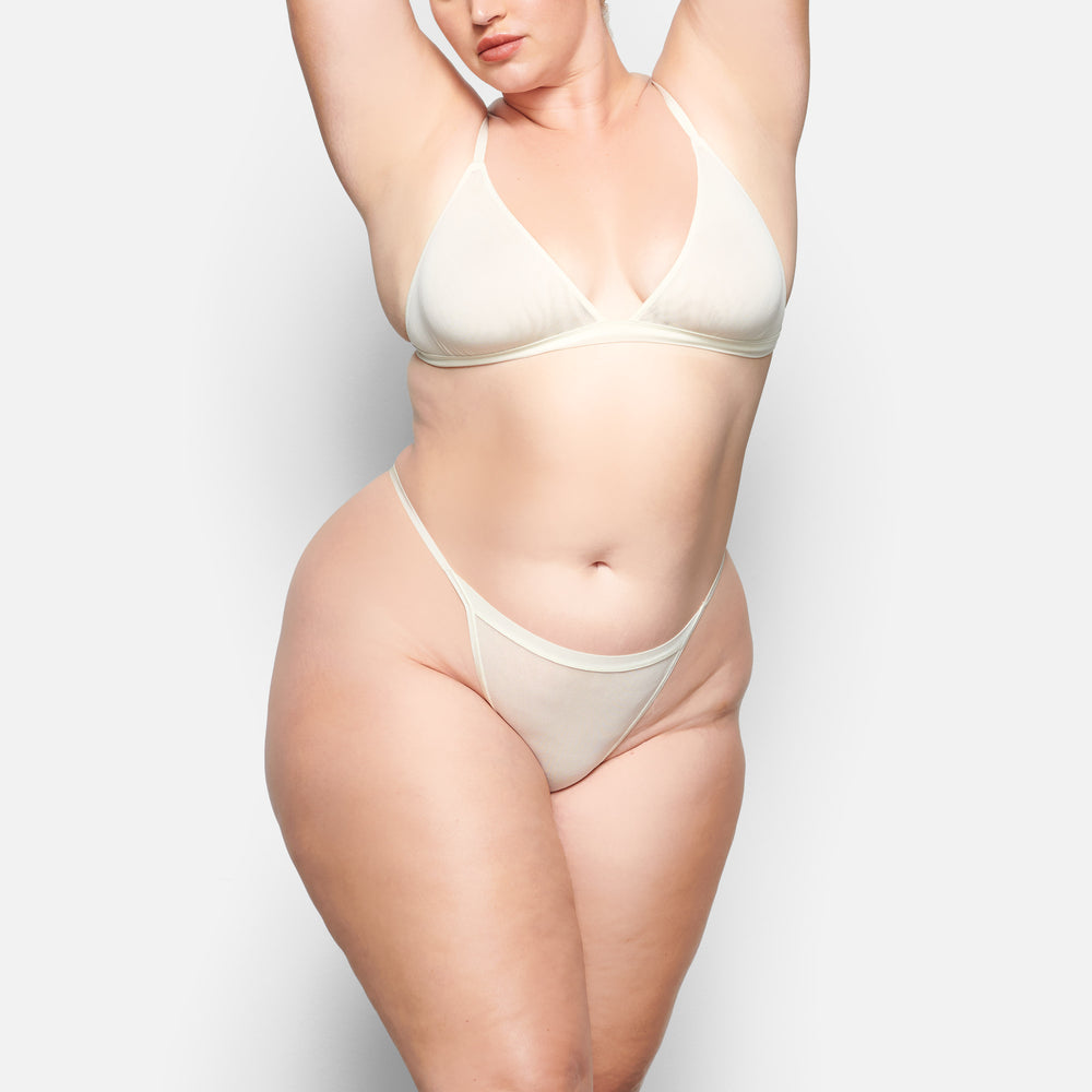 Skims SUMMER MESH TRIANGLE Bralette Biele | IBTY-20496