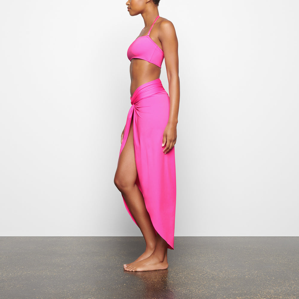 Skims SWIM BANDEAU BIKINI TOP Two Pieces Ruzove | IXAS-16923