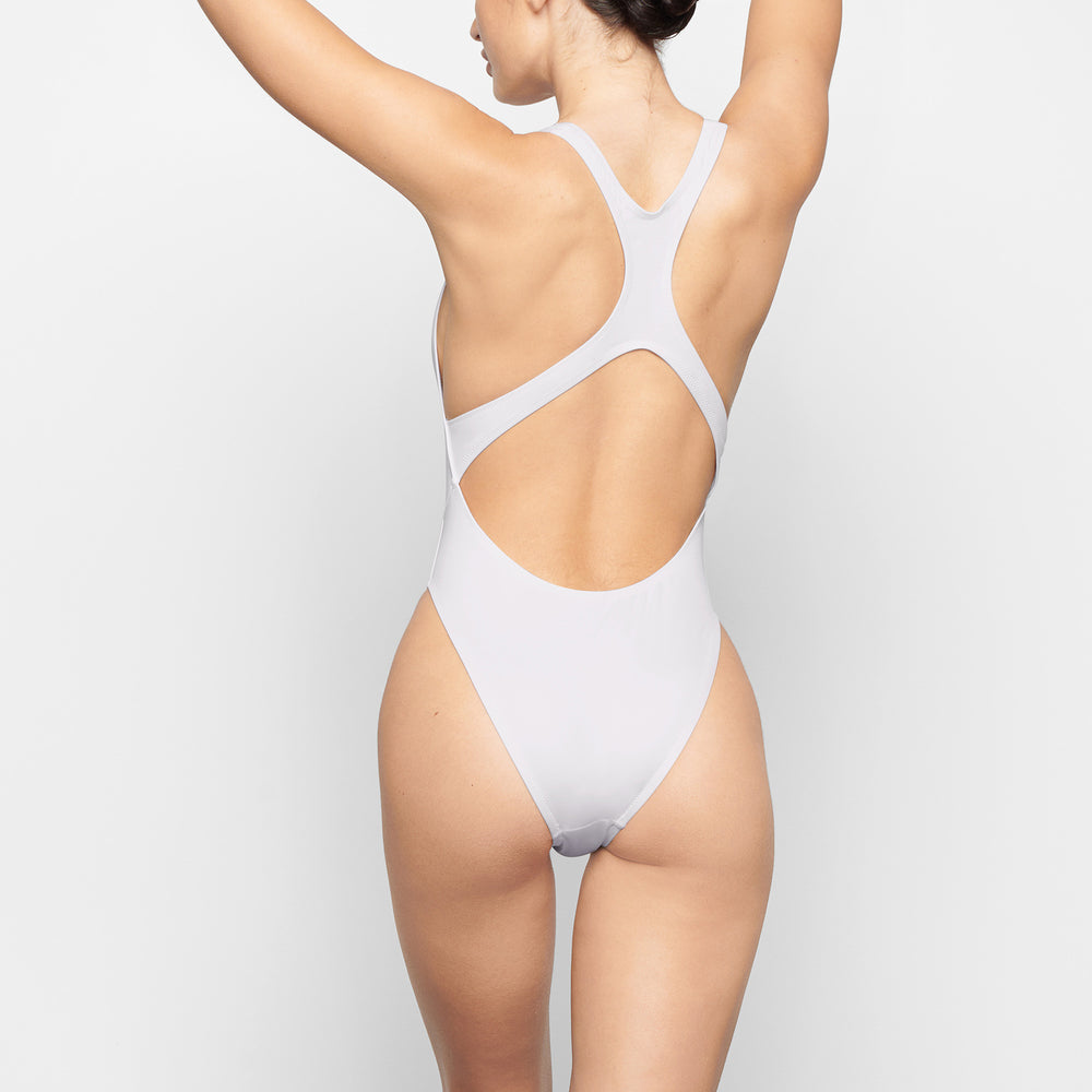 Skims SWIM CUT OUT MONOKINI One Piece Biele | QAKI-10875