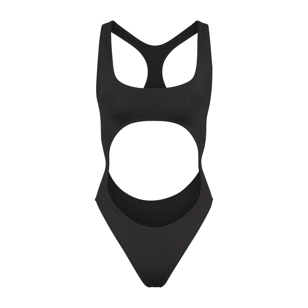 Skims SWIM CUT OUT MONOKINI One Piece Čierne | OIVC-59104
