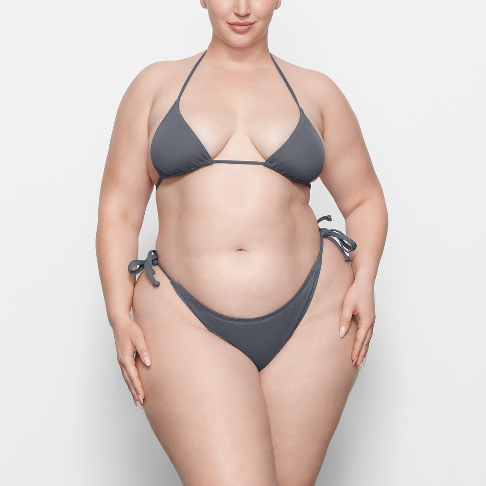 Skims SWIM DIPPED TIE BOTTOMS Two Pieces Tmavo Siva | DBGW-25476