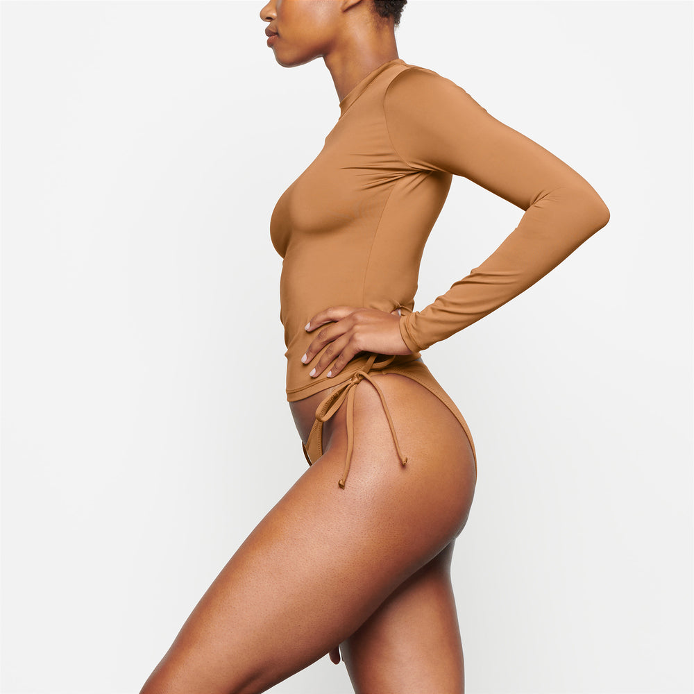 Skims SWIM LONG SLEEVE SHIRT Cover Ups Marhule | CLOK-12340