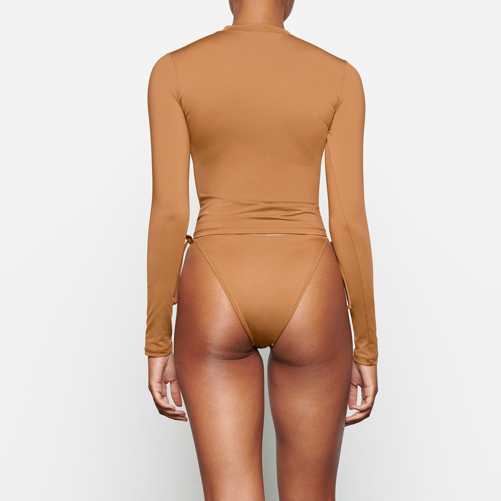 Skims SWIM LONG SLEEVE SHIRT Cover Ups Marhule | CLOK-12340