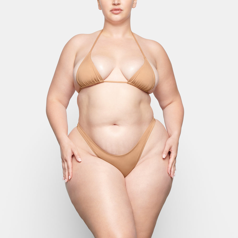 Skims SWIM MICRO TRIANGLE TOP Two Pieces Béžové | KBCT-90786