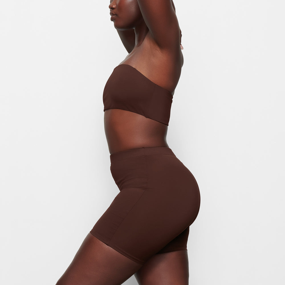 Skims SWIM MID WAIST SHORT Two Pieces Čokoláda | LMFV-19265