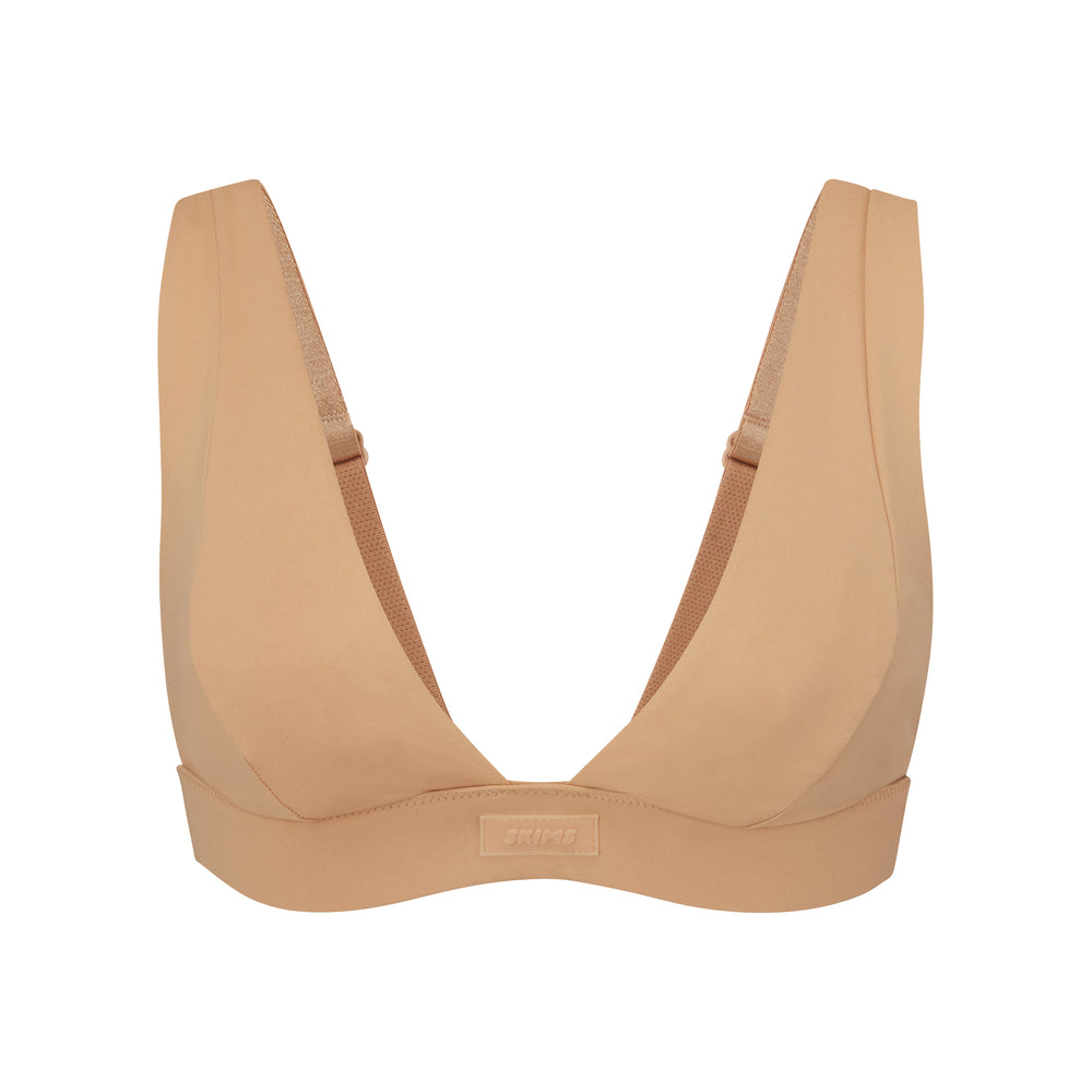 Skims SWIM PLUNGE Bikini Top Béžové | FPDM-86392