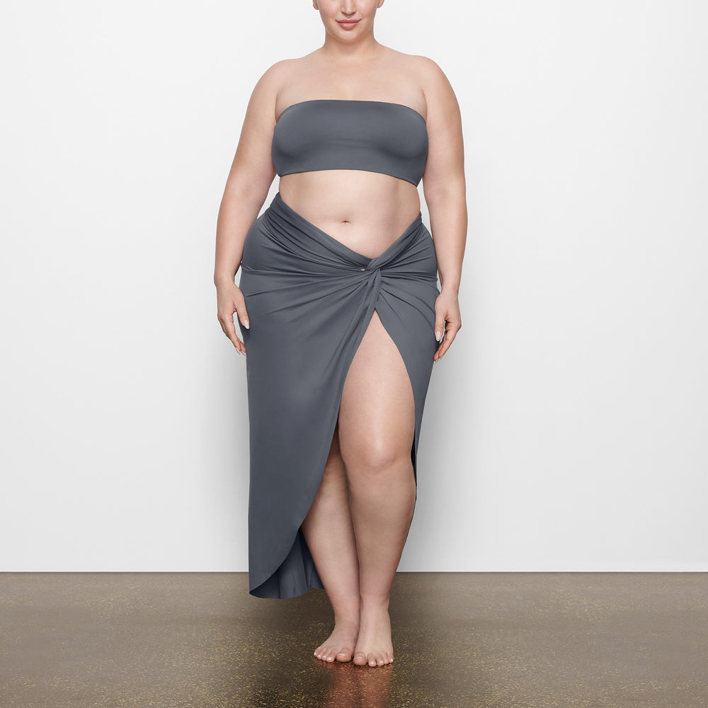Skims SWIM SARONG Sukna Tmavo Siva | FLCI-43071