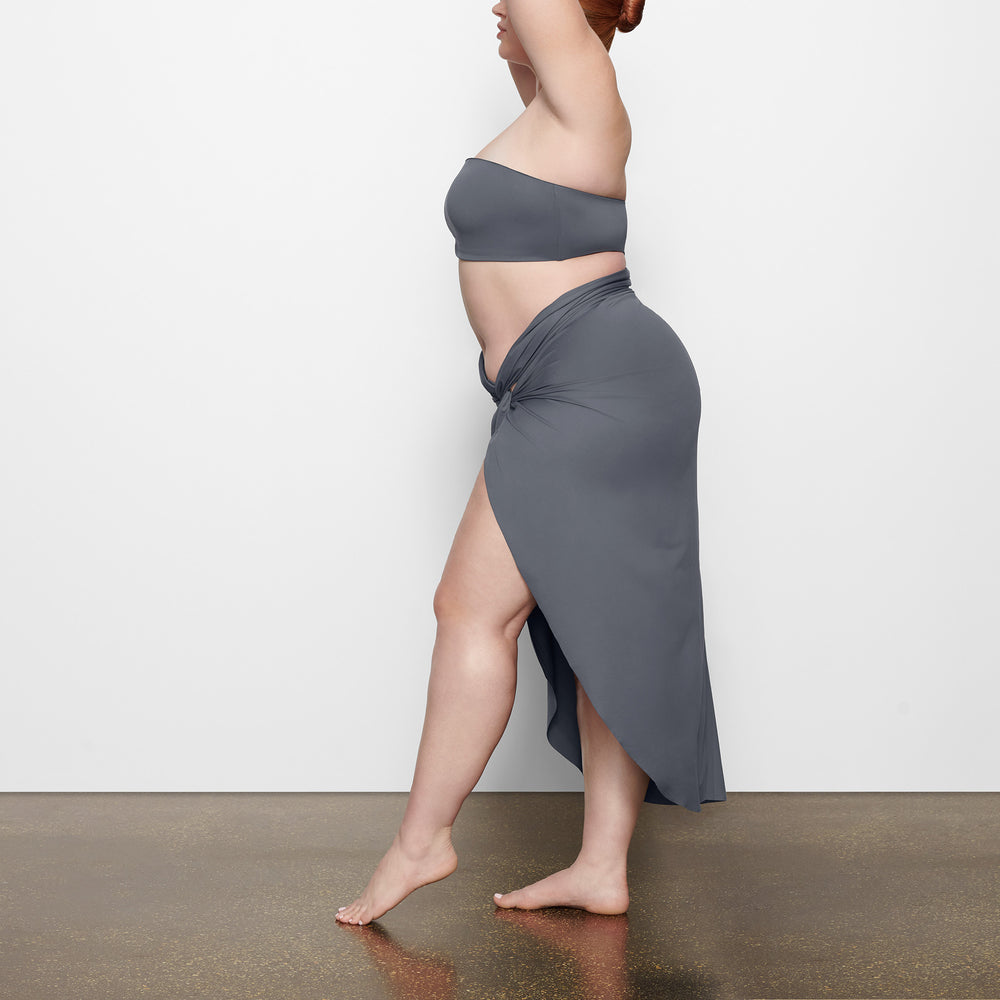 Skims SWIM SARONG Sukna Tmavo Siva | FLCI-43071