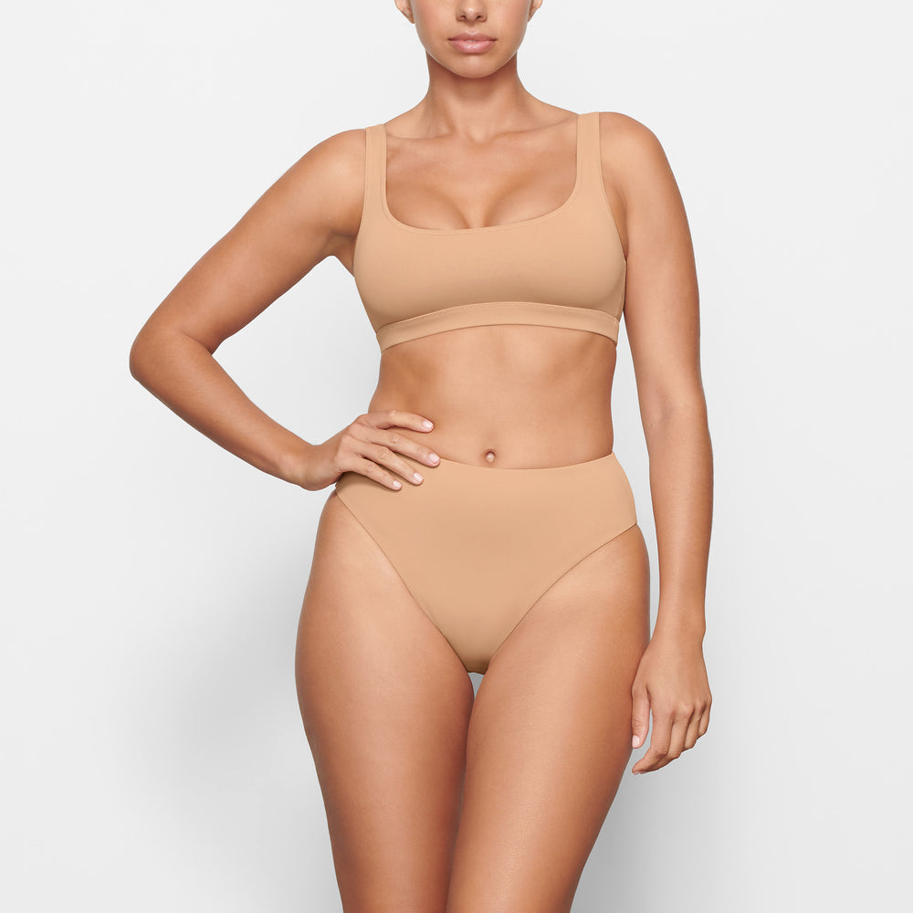 Skims SWIM TANK Bikini Top Béžové | LQOJ-81620