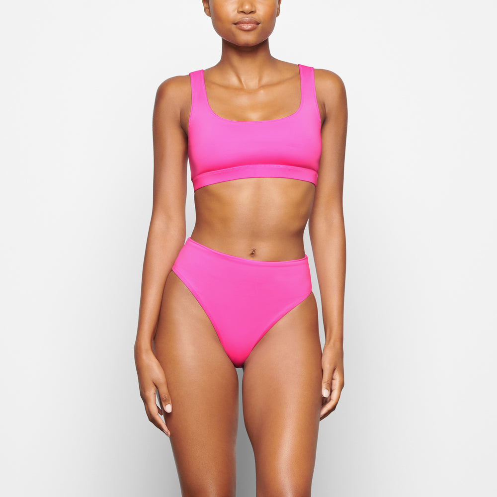 Skims SWIM TANK Bikini Top Ruzove | DPNH-94126