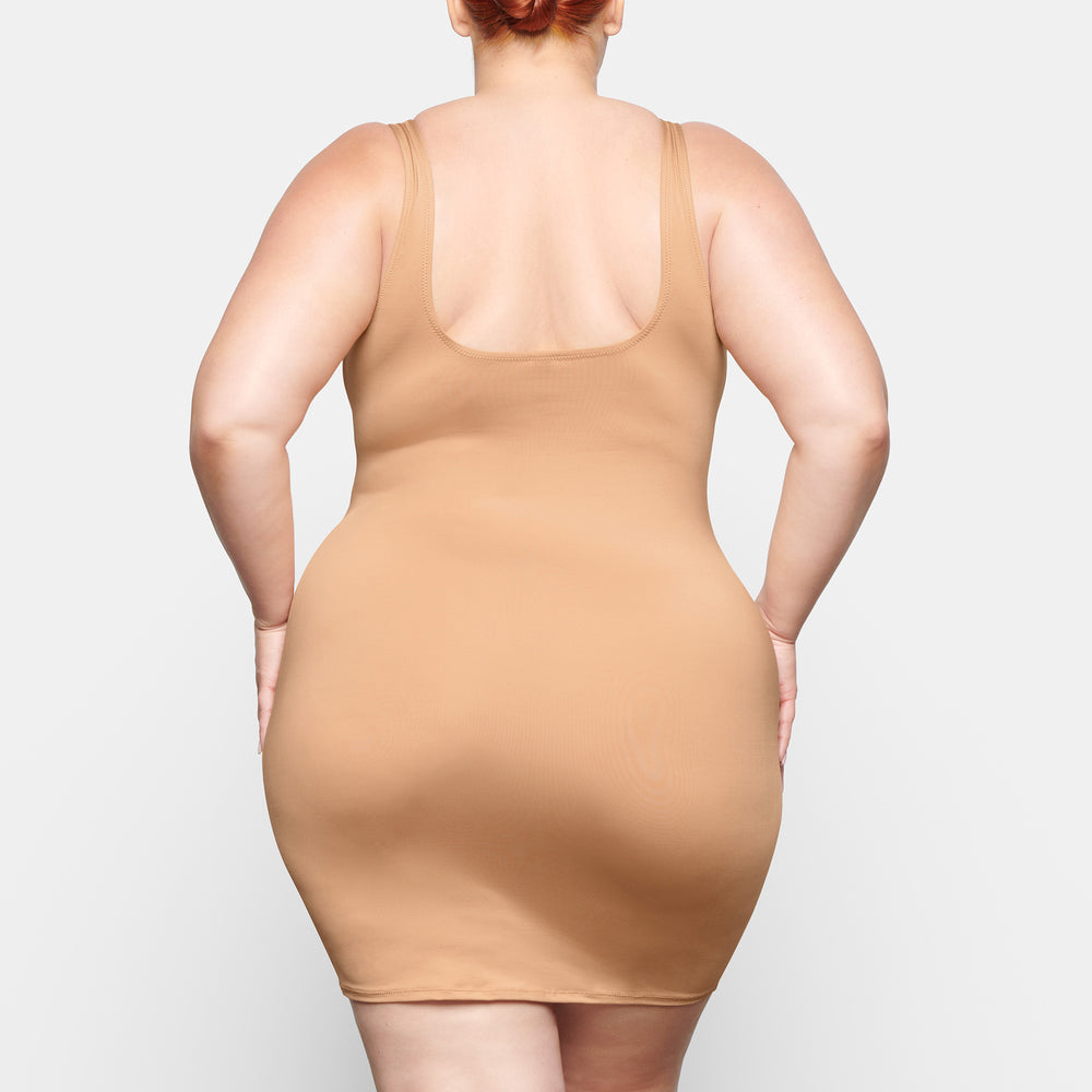 Skims SWIM TANK Dress Béžové | VDHG-46957