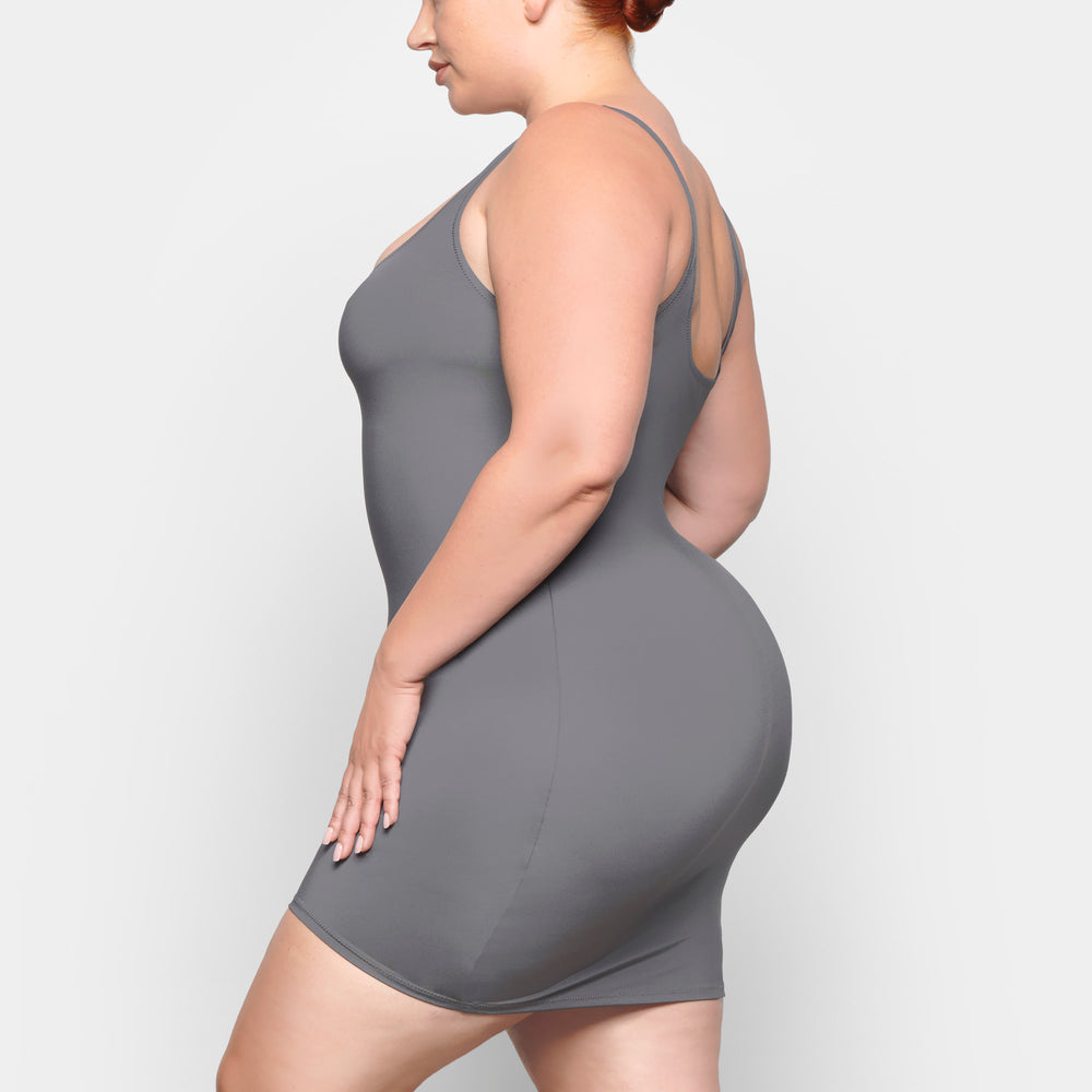 Skims SWIM TANK Dress Tmavo Siva | CRXL-05374