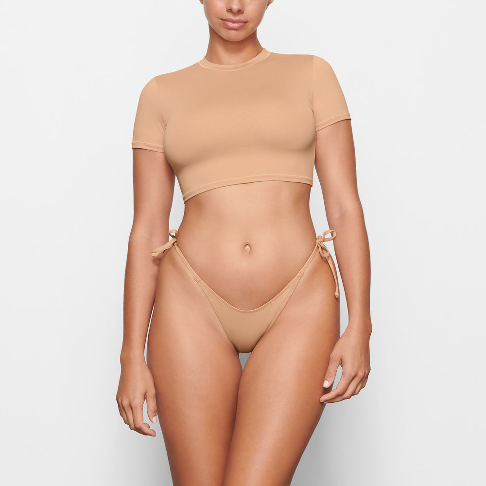 Skims SWIM T-shirt Béžové | QAHI-78154