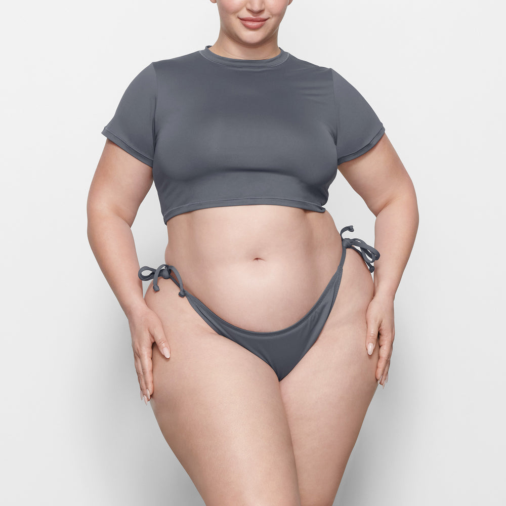 Skims SWIM T-shirt Tmavo Siva | QBZN-08374
