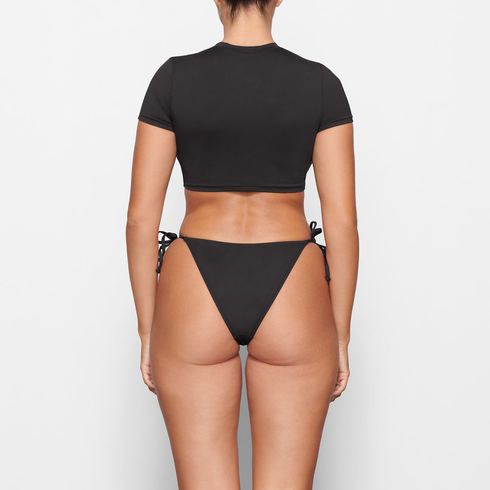Skims SWIM T-shirt Čierne | ALZY-47018