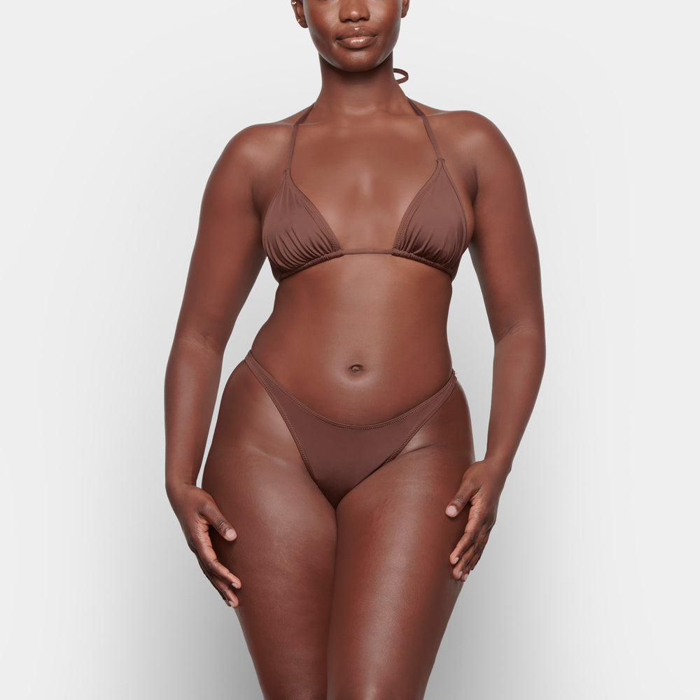 Skims SWIM Thong Čokoláda | MRQH-26345