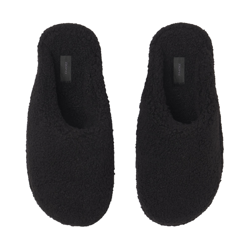 Skims TEDDY SHERPA Papuce Čierne | AJRB-15807