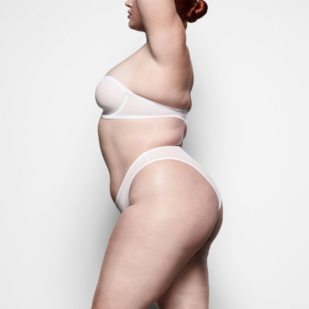 Skims ULTRA FINE MESH Bikini Biele | QMKD-57869