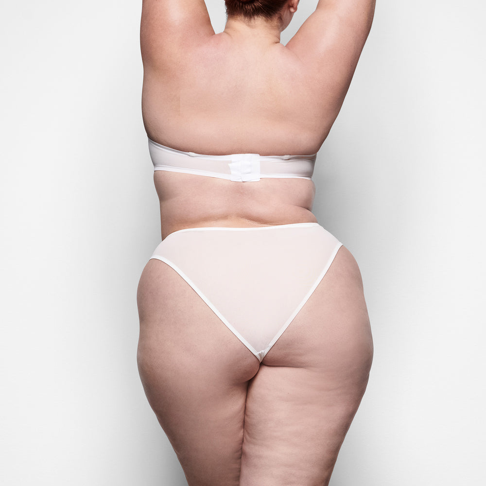 Skims ULTRA FINE MESH Bikini Biele | QMKD-57869