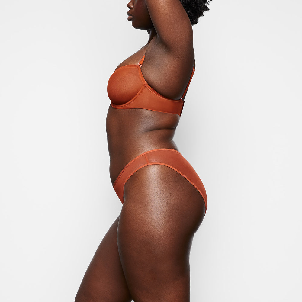 Skims ULTRA FINE MESH Bikini Hnede | VOHP-25863