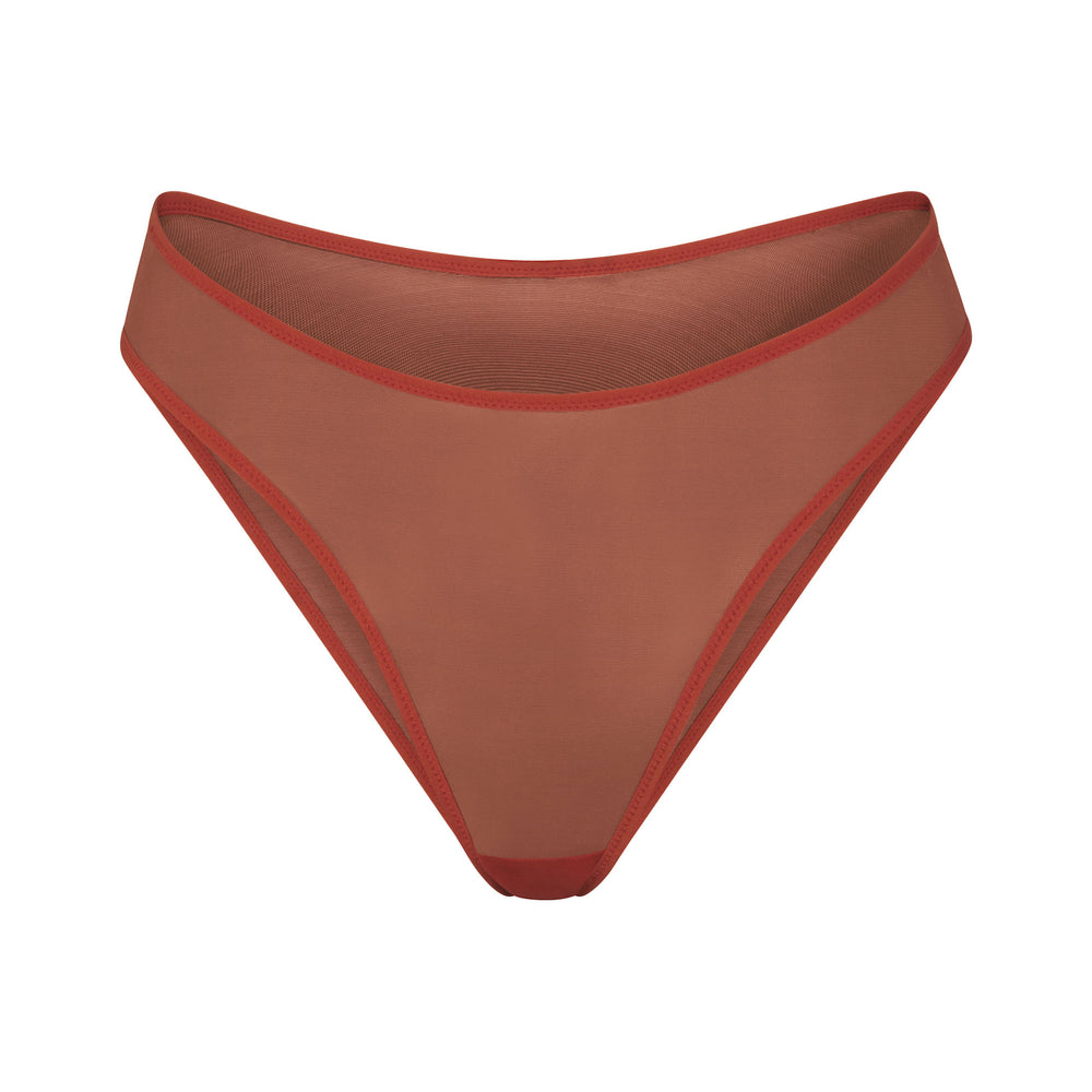 Skims ULTRA FINE MESH Bikini Hnede | VOHP-25863