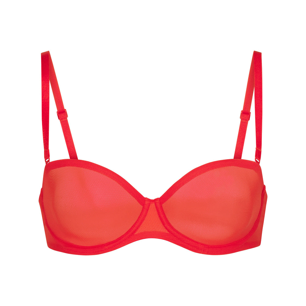 Skims ULTRA FINE MESH Strapless Bra Oranžové | ZSOV-95846