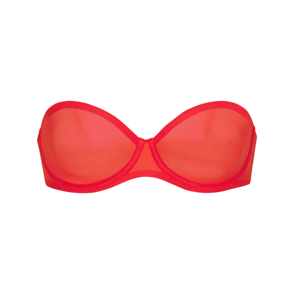 Skims ULTRA FINE MESH Strapless Bra Oranžové | ZSOV-95846