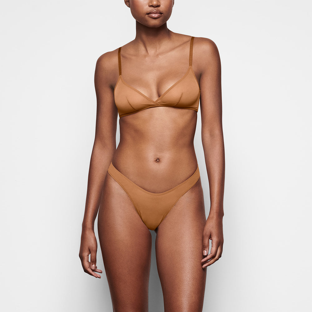 Skims ULTRA FINE MESH TRIANGLE Bralette Marhule | TEDP-10798