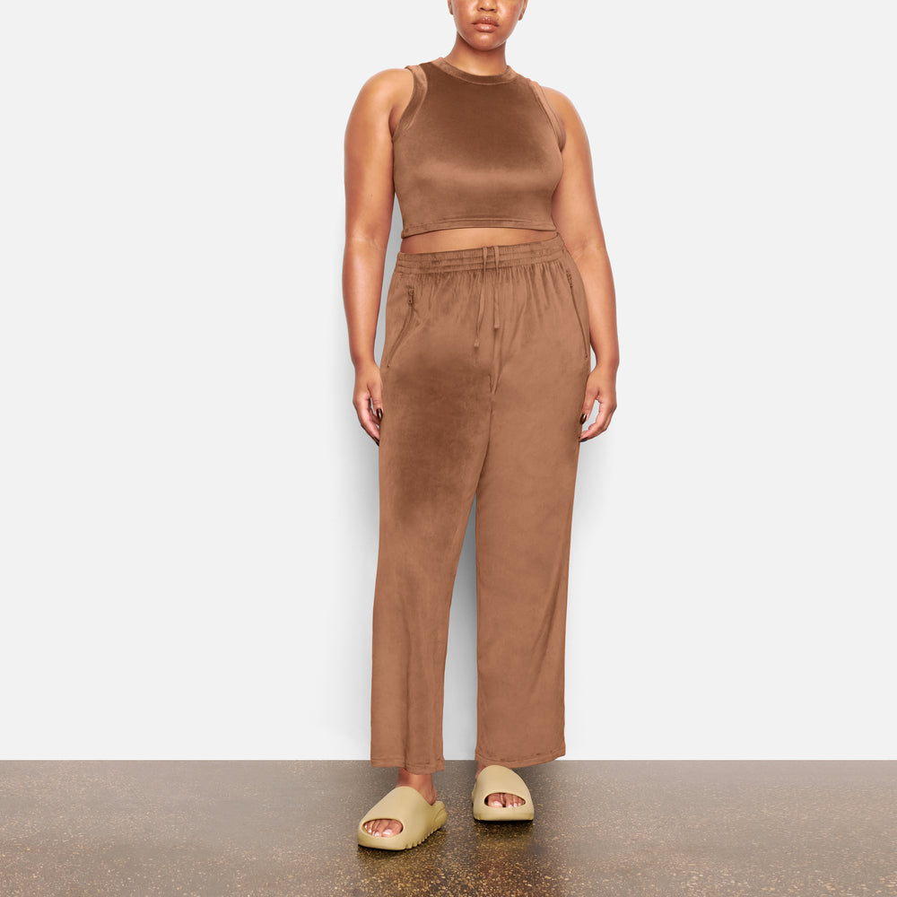 Skims VELOUR CREW NECK Tank Marhule | ZAFN-31580