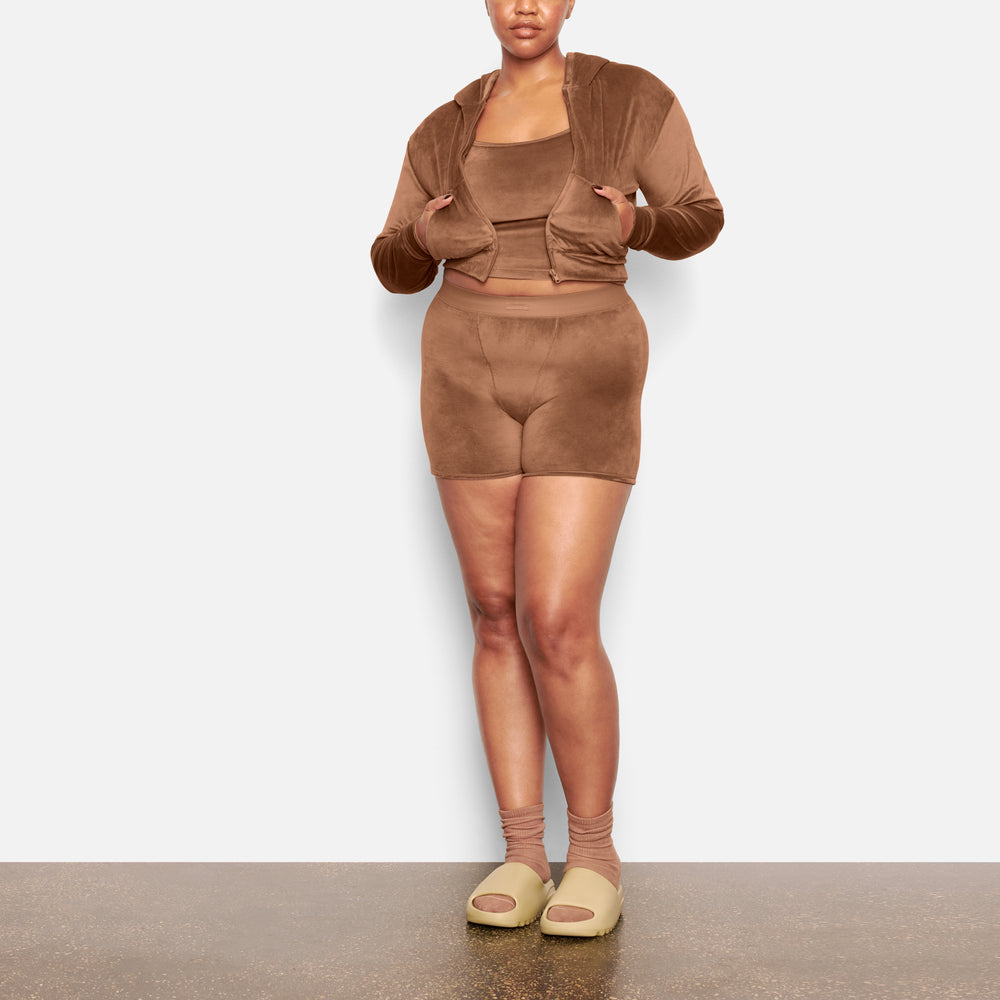 Skims VELOUR Mikina s Kapucnou Marhule | FZIS-78903