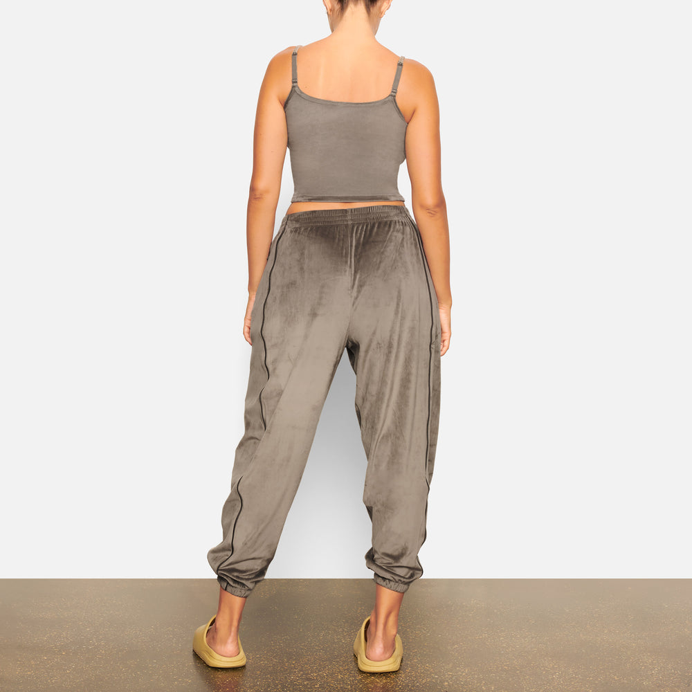 Skims VELOUR OVERSIZED Joggers Tmavo Siva | WJKN-35204