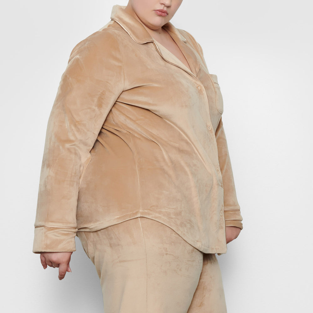 Skims VELOUR Sleep Set Oranžové | IZEH-32641