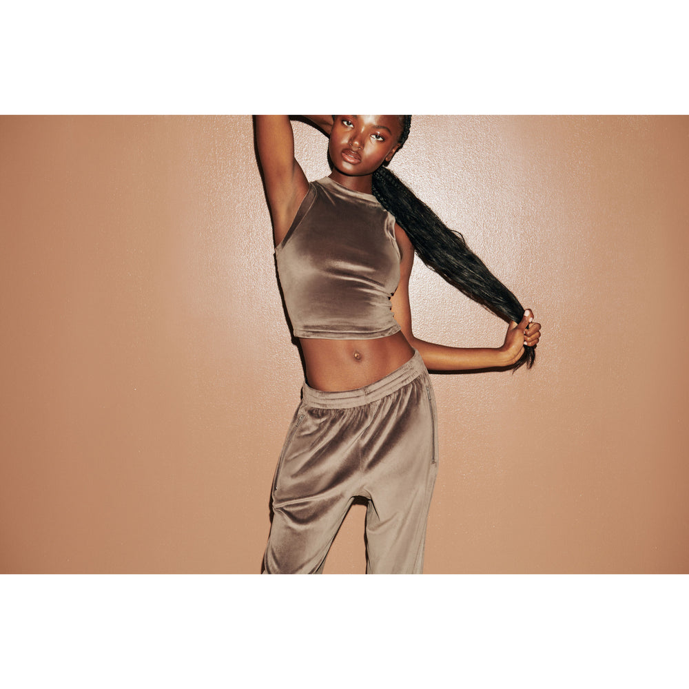 Skims VELOUR TRACK Nohavice Siva | QVNB-68024