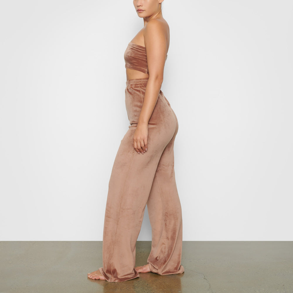 Skims VELOUR WIDE LEG Nohavice Marhule | TXYG-43107