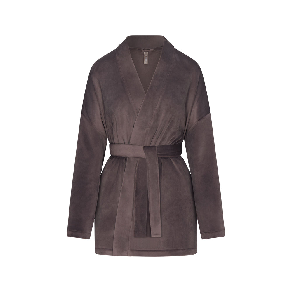 Skims VELOUR WRAP Sleep Set Nachový Siva | GPEN-24356