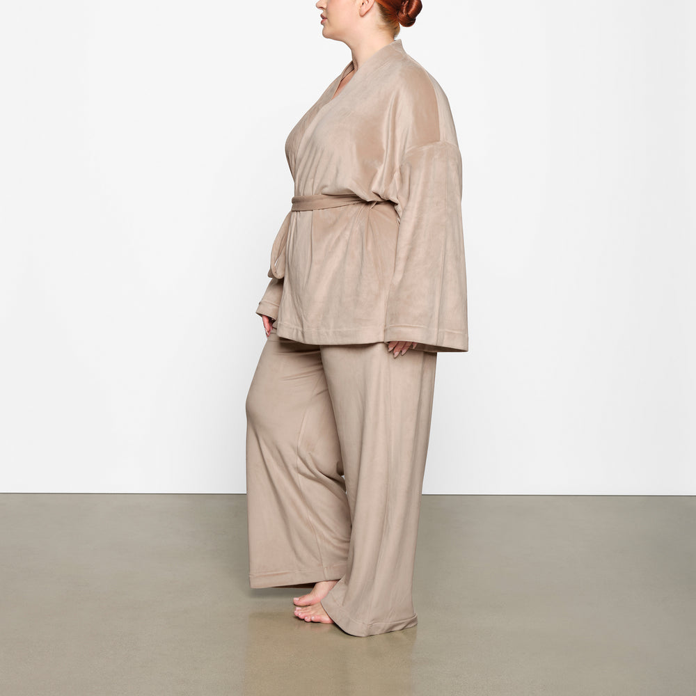 Skims VELOUR WRAP Sleep Set Oranžové | CLZE-85679