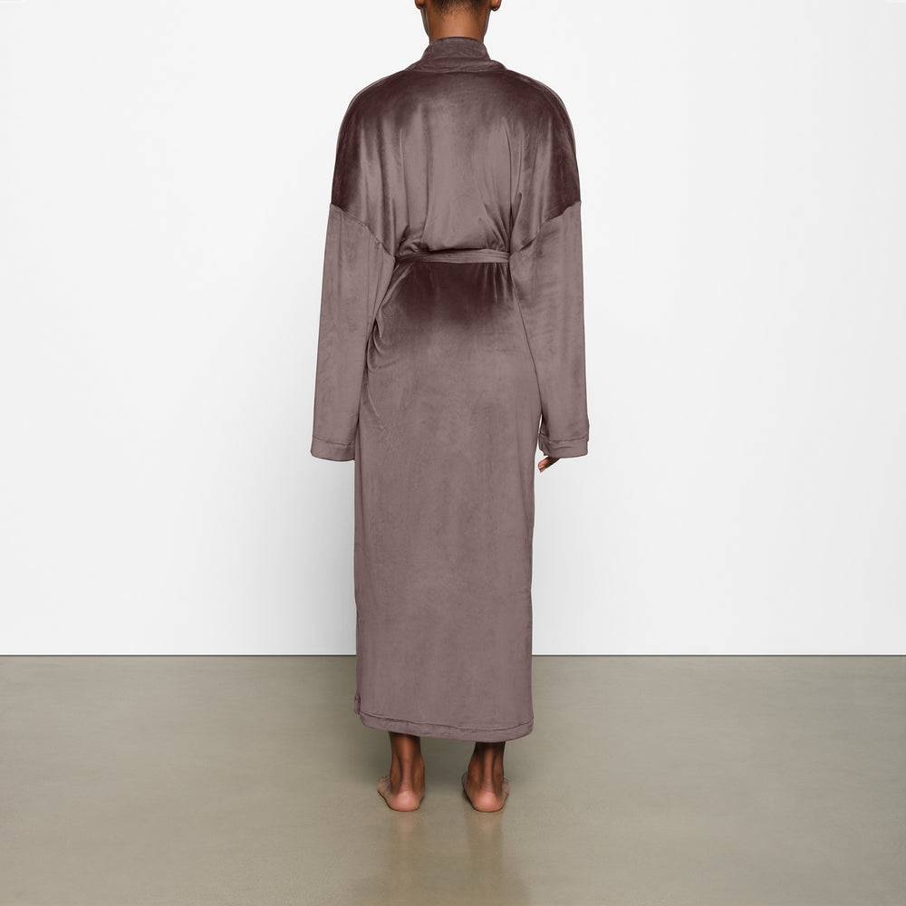 Skims VELOUR WRAP Župan Nachový Siva | CNWJ-49078